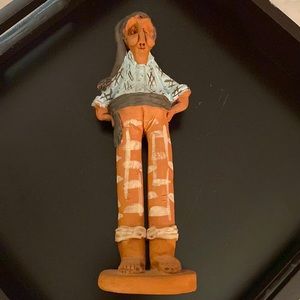 Vintage Tramp Art / Folk Art, Circa 1970's “The Rambler”